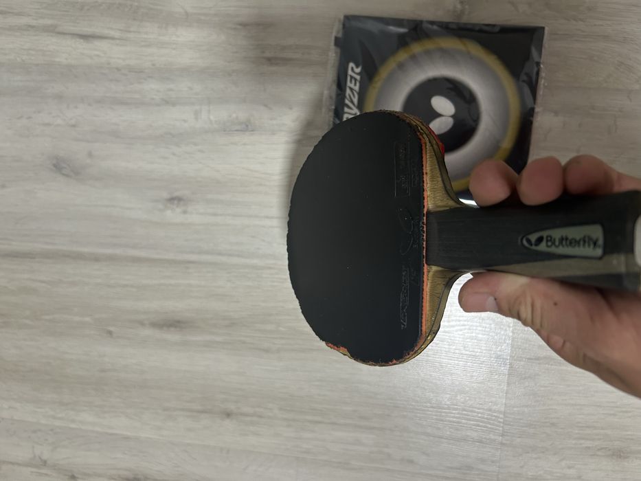paleta butterfly timo boll + fața glyzed black
