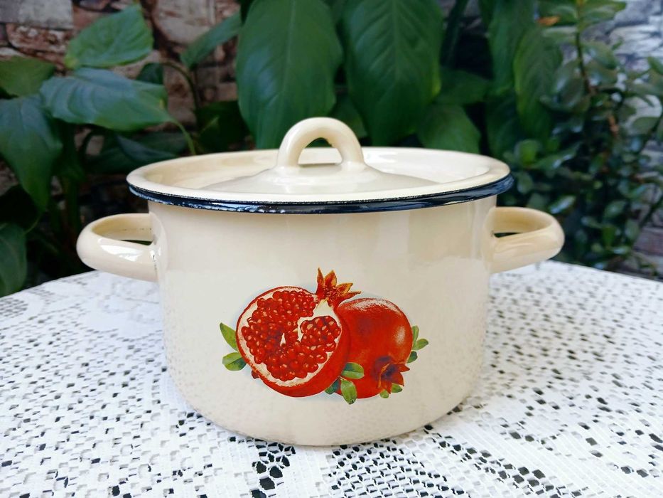 Емайлирана НОВА посуда от соца