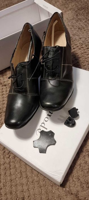 Pantofi dama casual piele