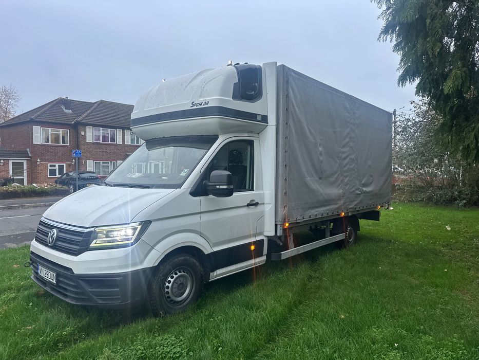 Volkswagen Crafter 2018 2.0 TDI 177 cp prelata 10 europaleti