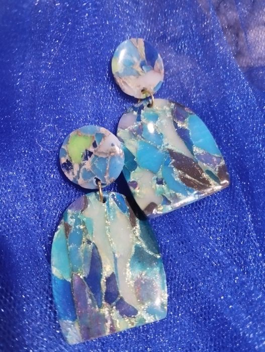 Обици от полимерна глина