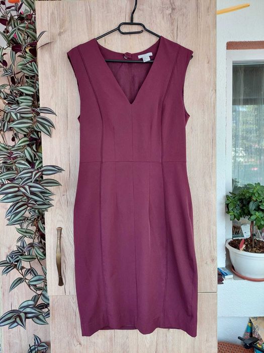 Rochie H&M mov eleganta de birou