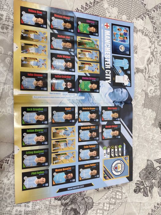 Panini Панини Fifa 365 2024 попълнен стикер албум