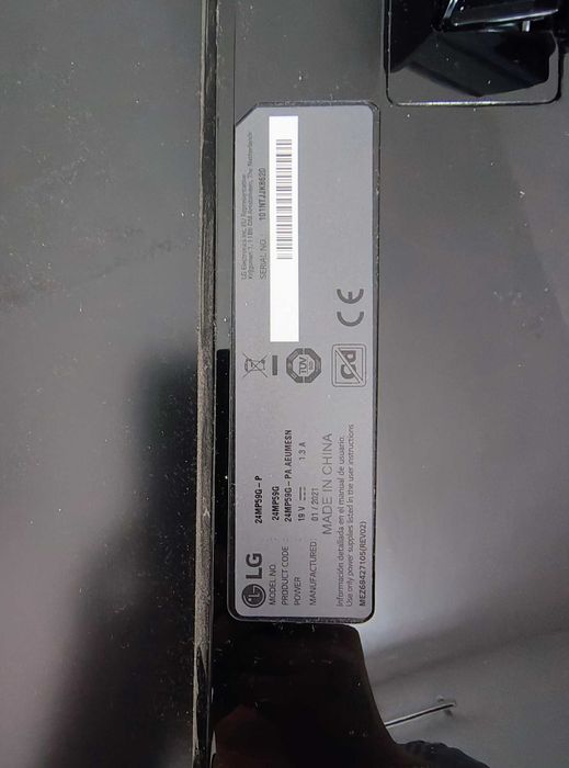 IPS Monitor gaming 24" 60 cm LG