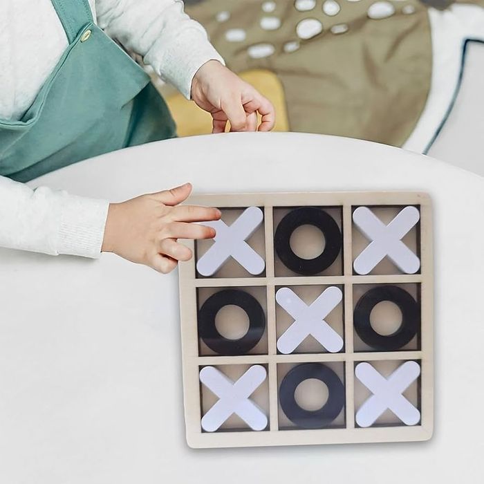 Tic Tac Toe yog‘och o‘yini | XO | Bolalar uchun mantiqiy o‘yin