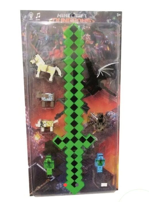Майнкрафт/Minecraft/Майнкрафт фигури за торта /Minecraft плюшени играч