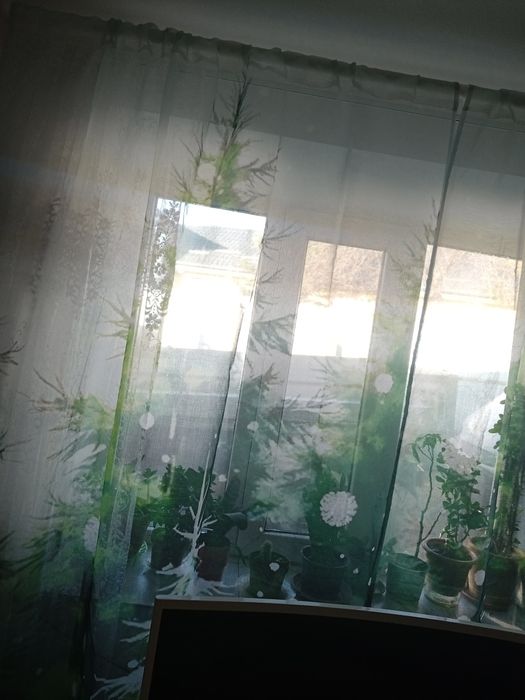 Perdele dormitor și bucatarie