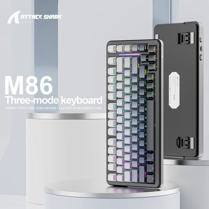 NEW Attack shark M86 Wireless mechanic