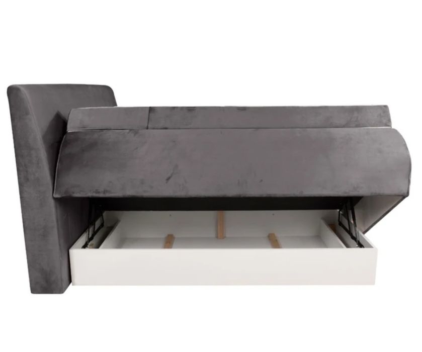 Vand pat dormitor , boxspring tapițat cu lada 160×200cm in stare foarte buna. Culoare gri 
Pret 3000 lei , actizionat cu 4200 lei acum un an