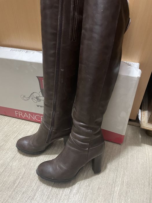 Сапоги зимние натуральные