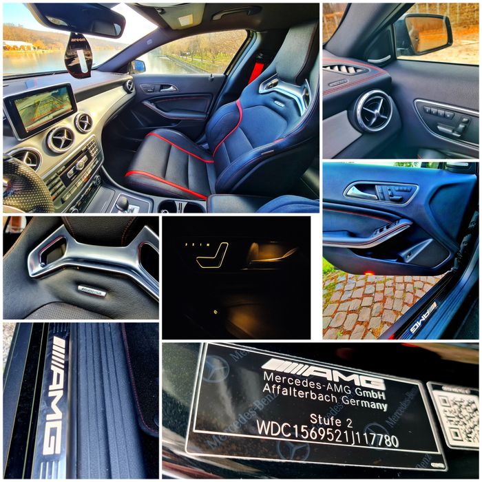 Mercedes GLA 45 AMG 114.000km,Benzina2.0/365cp*4Matic,Vand/Sch Mustang