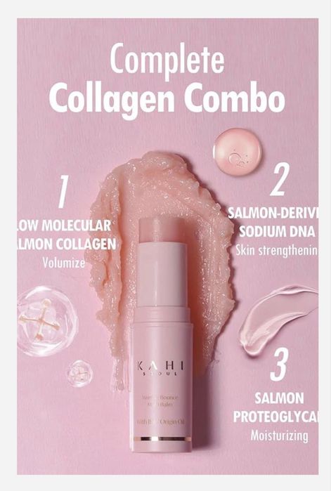 KAHI Seoul Wrinkle Bounce Multi Balm 9g, стик против бръчки с колаген