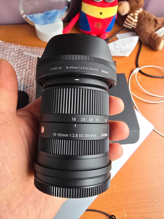 Sigma 18-50mm nou - Panasonic L