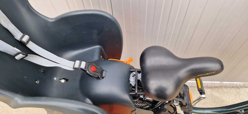 Дамски велосипед  MONARK колело със столче 28"