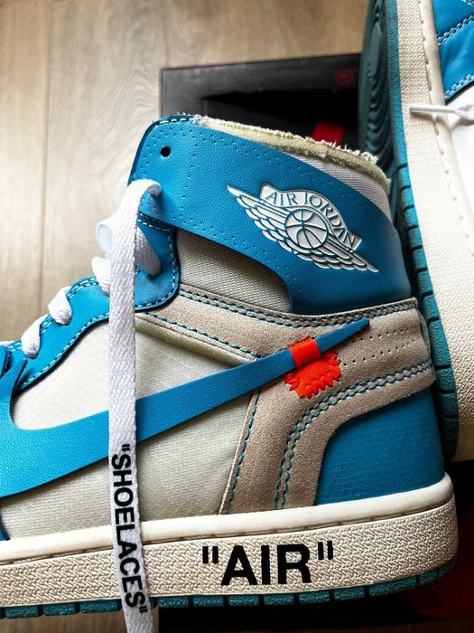 air jordan 1 x off white blue