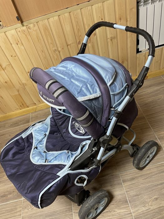 Продаю детскую зимнюю коляску с сумкой-переноской