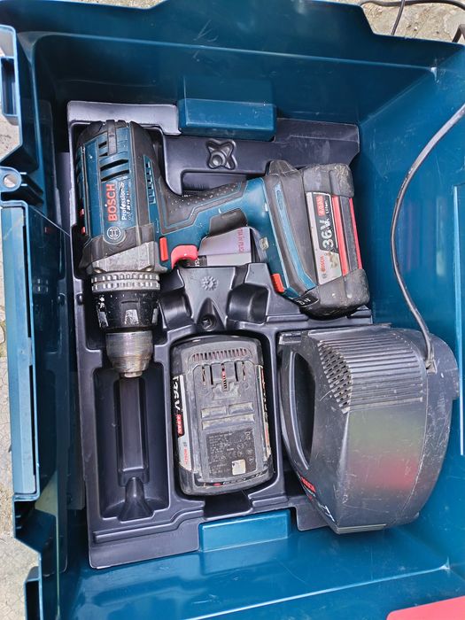 Picamer Makita HM 1812 / filetanta Bosch GSR 36