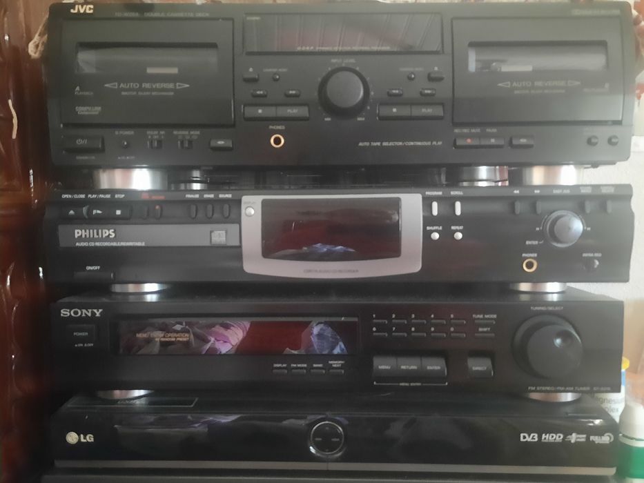 Dublu dek JVC TD  W-254 functional