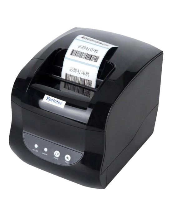 Продам термо принтер Xprinter XP-365B черный