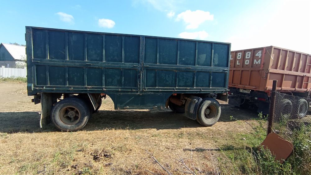 Камаз 55102 евро1 с прицепом