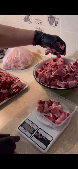 Мясная обрезь для собак