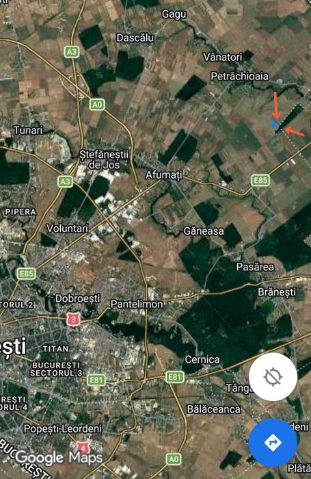 Teren de vanzare ! Aproape de BUCUREȘTI !!! Com. Petrachioaia,Ilfov