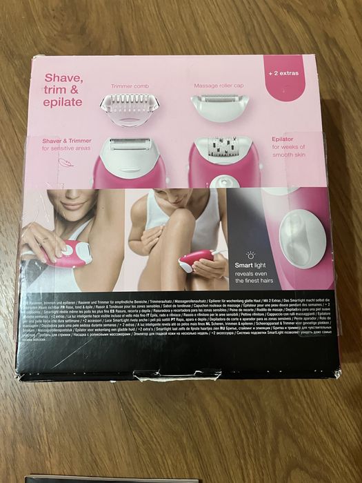 Продавам епилатор Braun Silk-epil 3