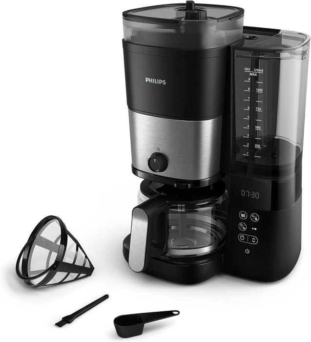 Филтърна ШВАРЦ КАФЕМАШИНА PHILIPS HD7900/50 с вградена мелничка