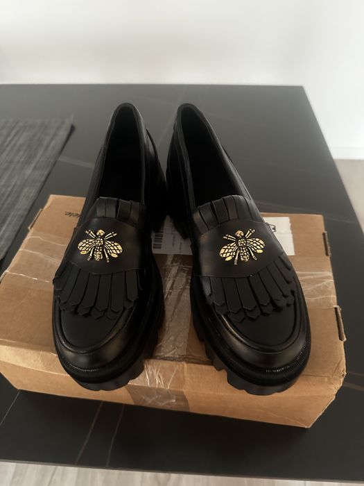 Mocasini din piele naturala