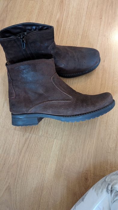 Мъжки боти /естествен велур/