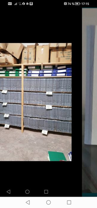 Coperti arhivare inclus manopera arhivare  8 ron.