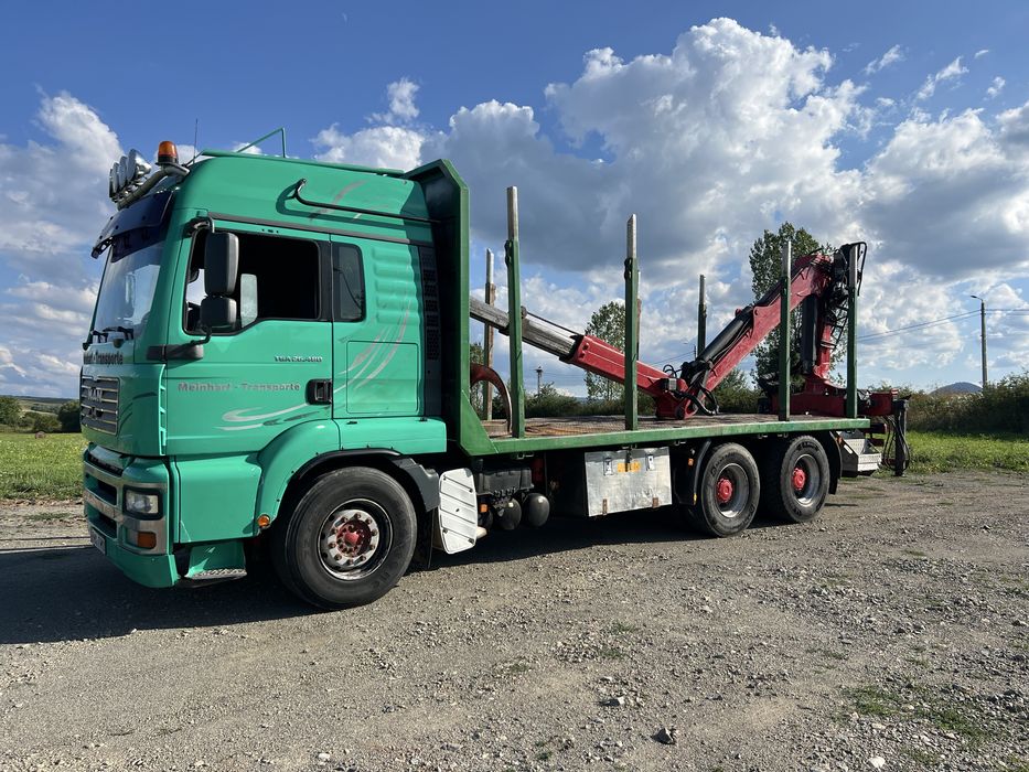 Camion forestier MAN TGA 480