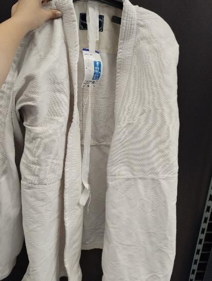 Kimono de judo ușor și rezistent Alb - produs resigilat Decathlon
