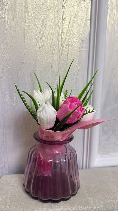 БУКЕТ РОЗ Своими руками .