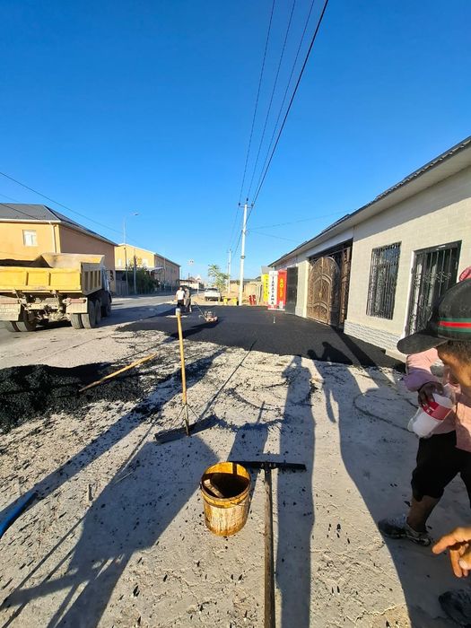 Укладка асфальта