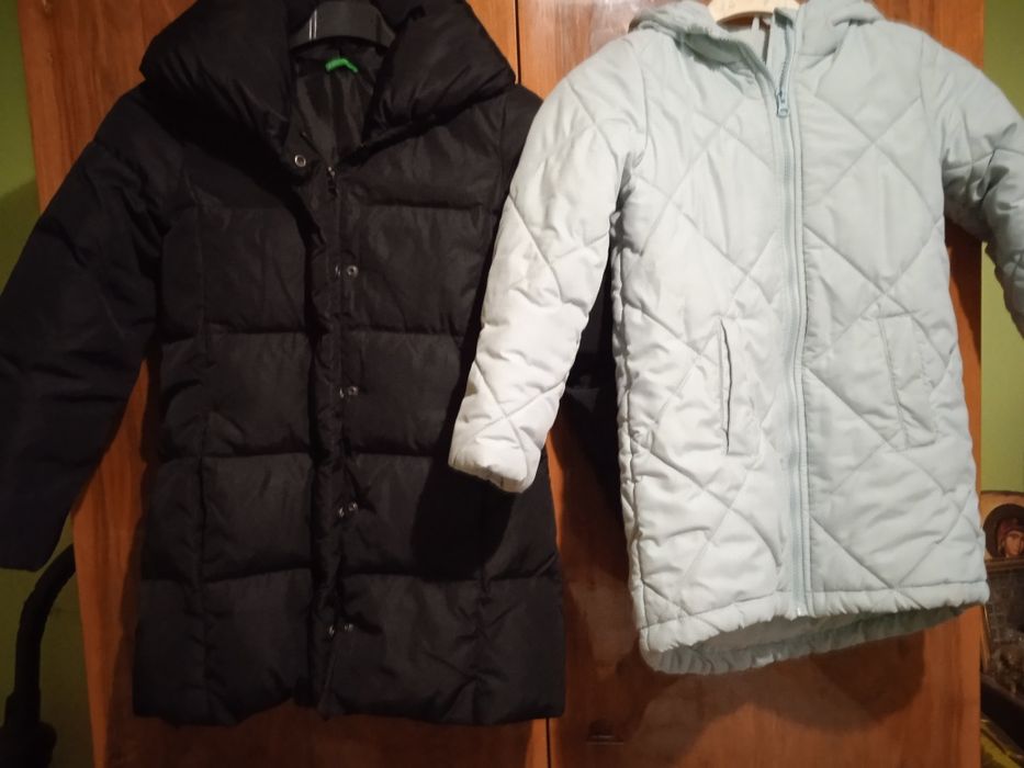 Продавам детски якета за момиче, носени, запазени