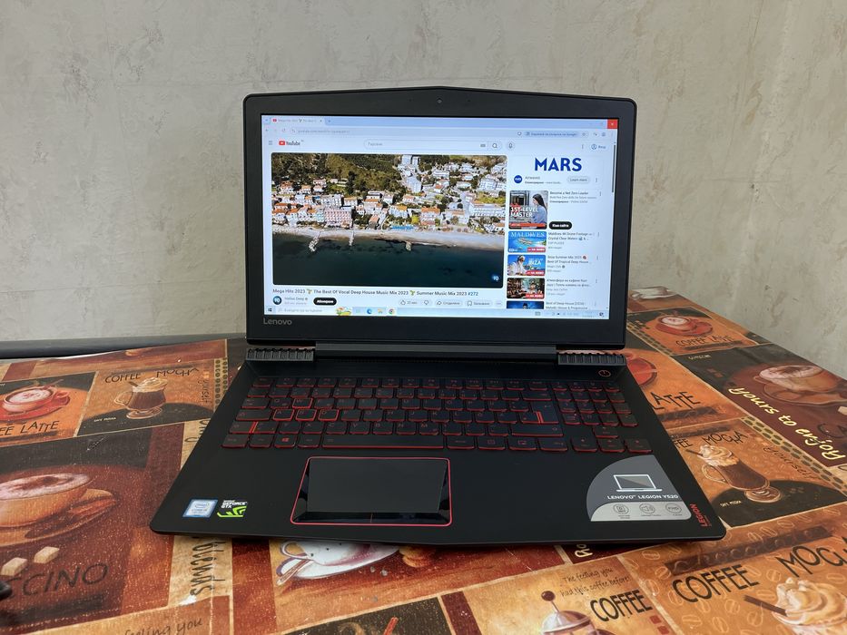 Геймърски лаптоп Lenovo y520 nvidia 1050