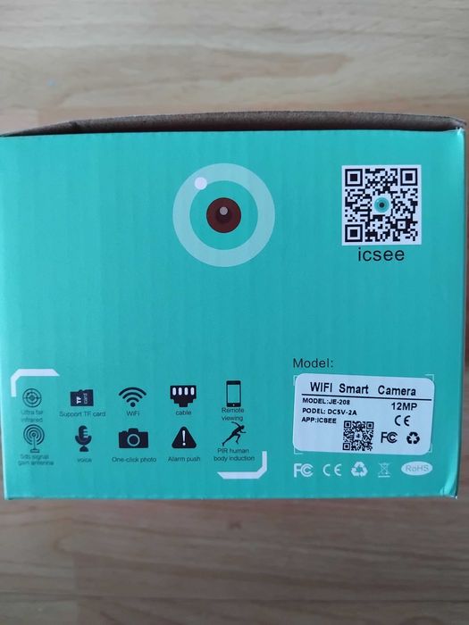 WIFI камера iCsee 12MB  28лв