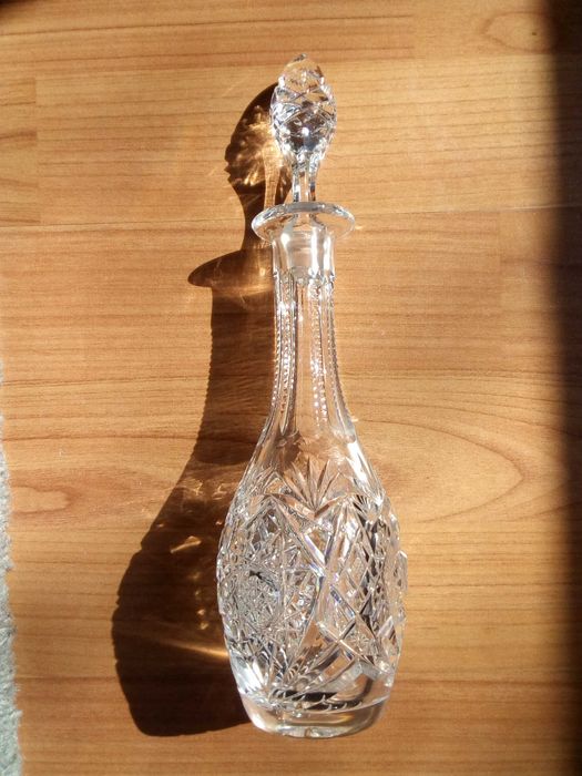 Ваза Murano декантиер кристал плато Bohemia