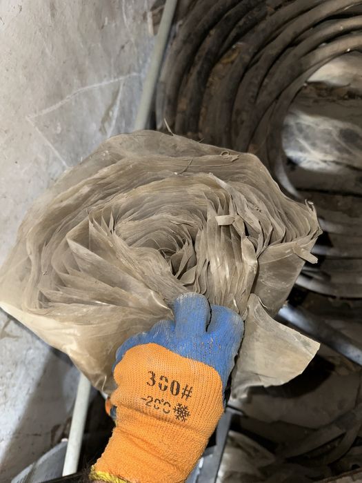 Сырая резина в рулонах