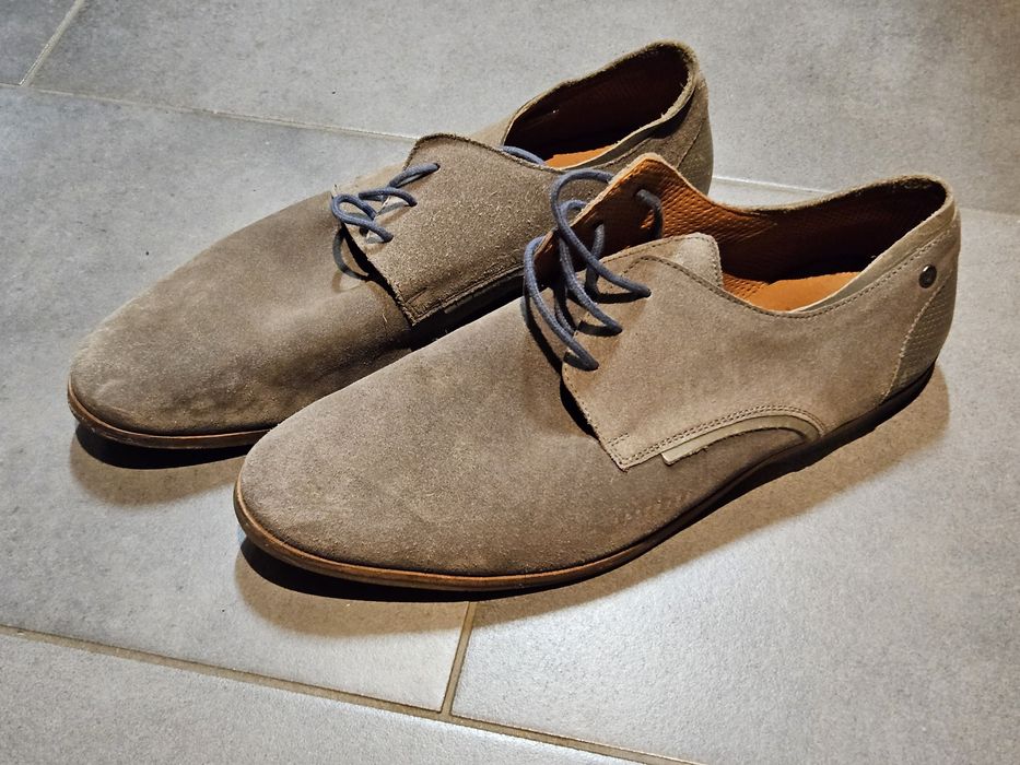 Pantofi piele intoarsa MHS