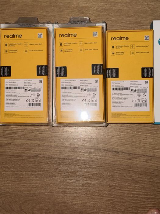 Продавам чисто нов Realme Note 70T – 128GB + 4GB RAM + Powerbank ttec A1