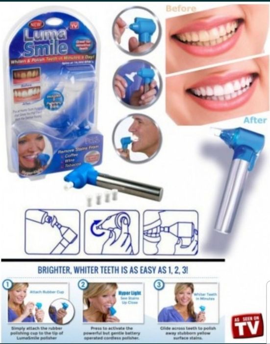 Dispozitiv albire dinti LUMA SMILE aparat pentru albit dintii