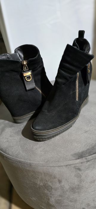 Ghete botine piele