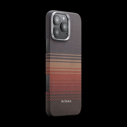 Чехол Pitaka sunset на iphone 16 pro оригинальный.