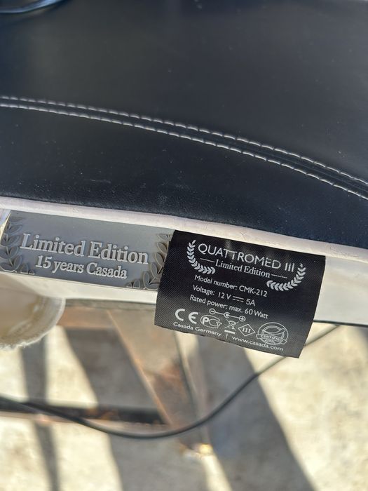 Масажна седалка Casada Quattromed III Limited Edition