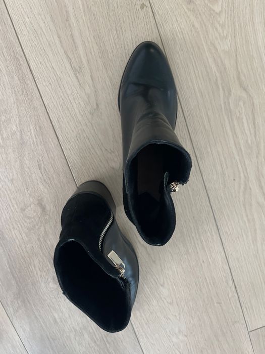 Botine cu toc,stradivarius,marimea 38