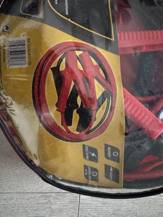 Cabluri curent auto, 3m, set 2 bucati