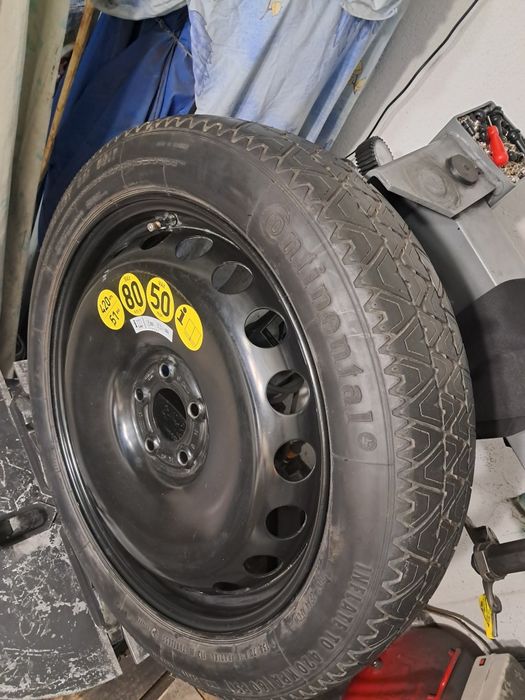 резервна гума патерица за ауди и мерцедес 15,16,17,18,19 и 20 цола