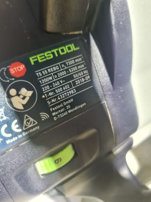 Circular cu plonjare Festool TS 55 REBQ